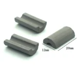 Premium Gray Clay Roof Tiles - 100pcs Miniature Roofing Elements for Dollhouse, Scale Models & Architectural Displays - 1:12 Scale, 20mm × 12mm