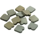 Premium Heart-Shaped Slate Tiles - 100pcs Miniature Grey Stone Tiles for Dollhouse, Architectural Models & Professional Displays - Authentic Slate Texture