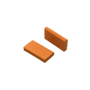 Premium Terracotta Rectangular Bricks - 100pcs Miniature Building Elements for Dollhouse, Scale Models & Architectural Displays - 1:12 Scale